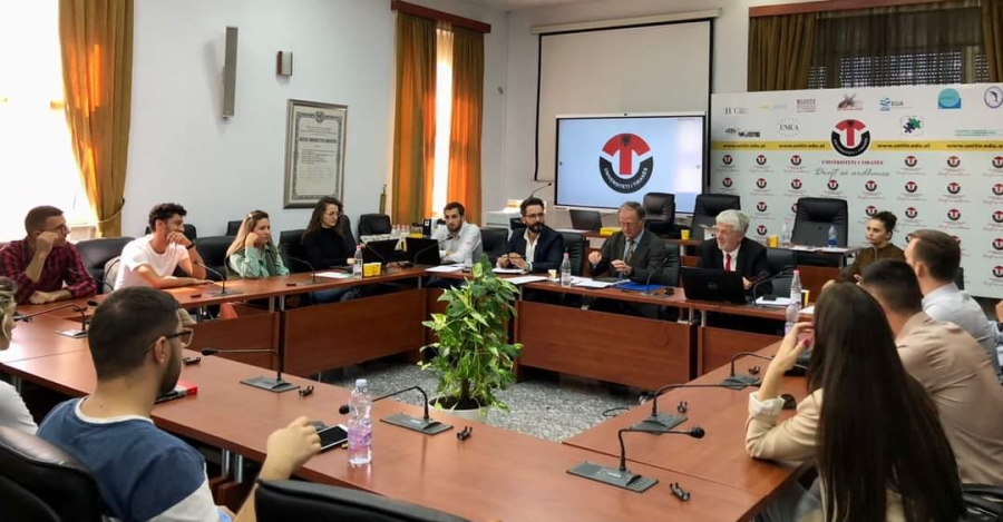 Visit in the framework of periodic institutional accreditation of the University of Tirana