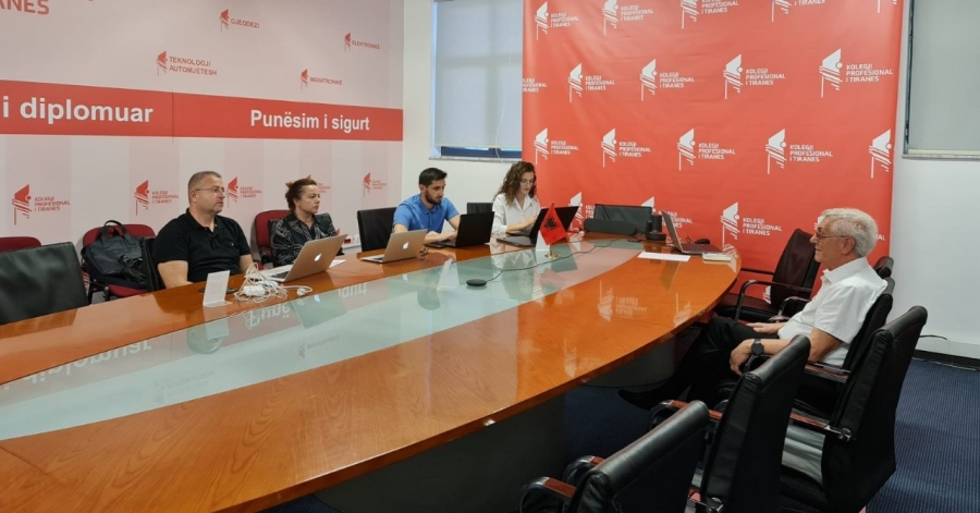 Vizita në kuadër të akreditimit periodik institucional të Kolegjit Profesional të Tiranës